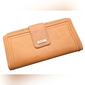 Fossil Light Brown Women's Wallet